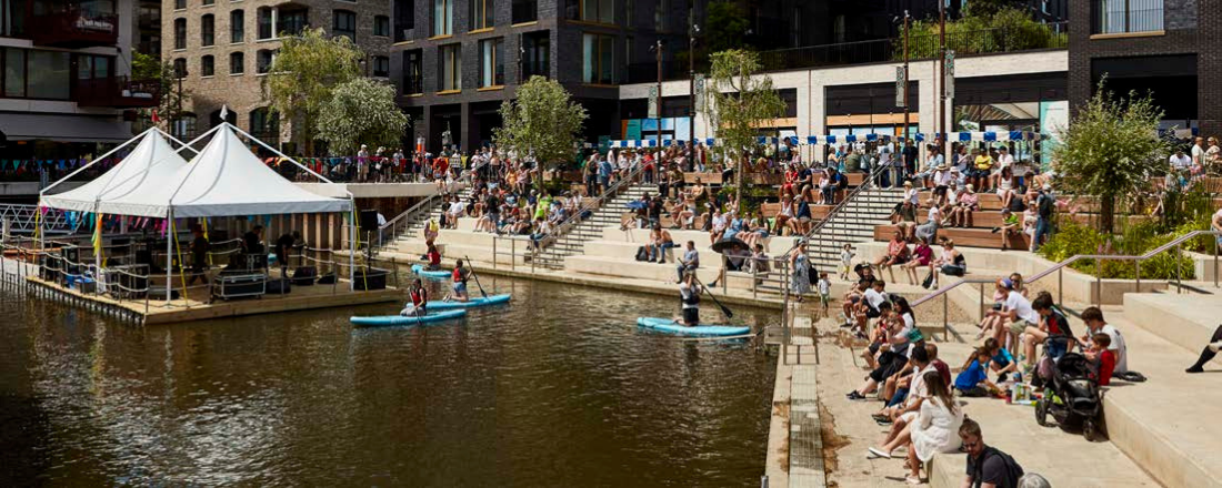 The Golden Mile: Transforming the polluted and noisy corridor into place to walk, cycle and paddle